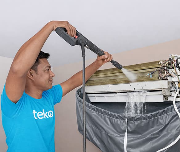 Teko Split Type Aircon Cleaning
